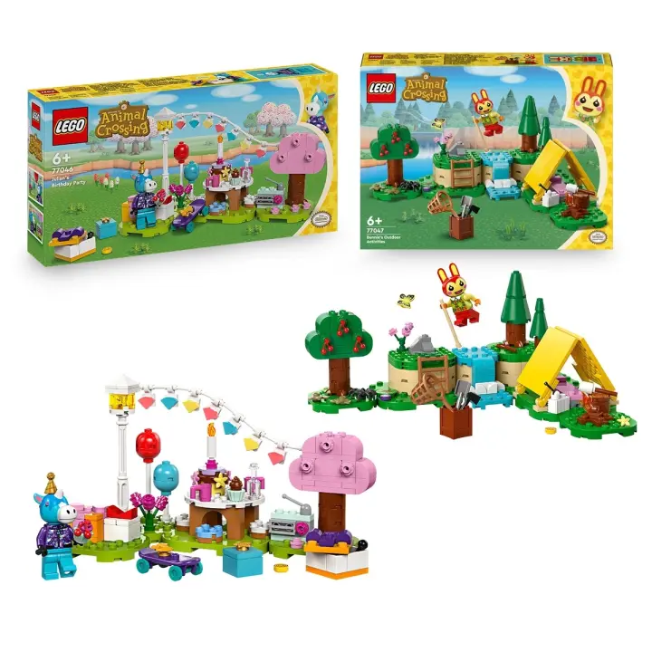 LEGO Animal crossing fiesta de cumpleaños + LEGO Animal crossing actividades con Coni - 1