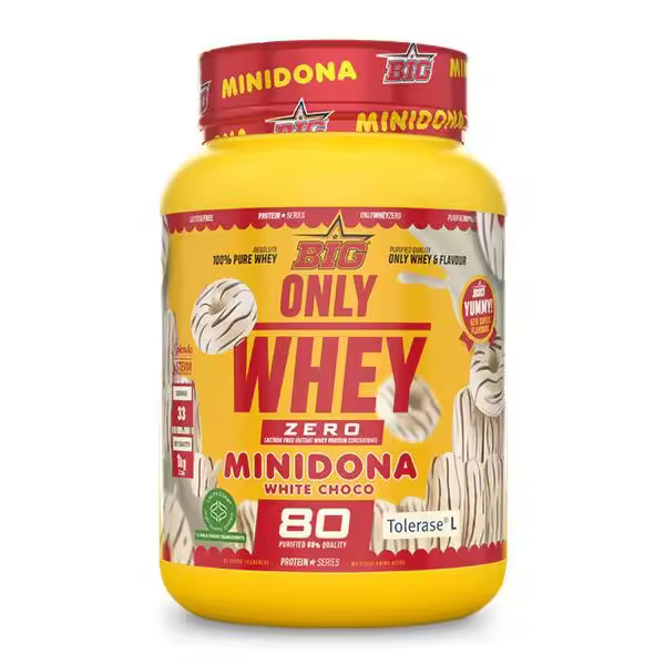 Proteína de Suero Sin Lactosa Only Whey Zero 1000gr - BIG (Minidona White Choco, Minidona Choco) - 1