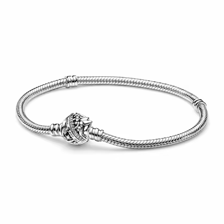 Pulsera Pandora Cadena Serpiente con Cierre Campanilla de Disney - 1
