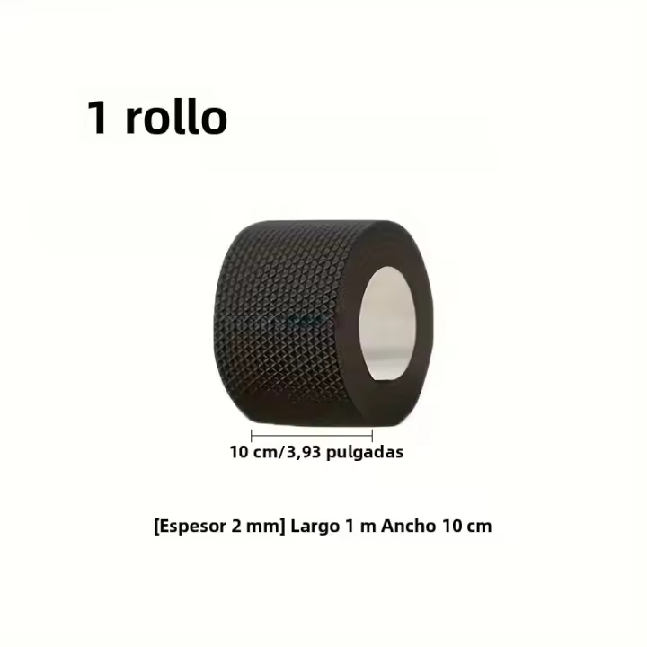 Pegatina De Suela Gruesa Antideslizante Y Antiusura Para Zapatos Protección Del Talón Silenciosa Y Canceladora De Ruido - 1