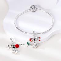Colgante De Serie Trabajo Y Carrera En Color Plata Para Pulsera Pandora DIY Joyería Para Mujer Zirconia Metálica De Plata - details 34