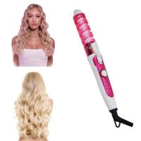 Rizador De Pelo Espiral Para Mujeres Portátil Con Operación Simple Ondulador Automático Tongs Para Cabello Seco Y Húmedo Máxima Temperatura De 210 °C - details 1