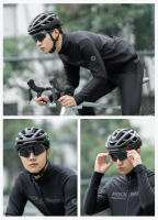 Gafas De Bicicleta ROCKBROS Polarizadas Para Hombre Y Mujer Con Lente De 4 Enlaces Gafas De Sol Para Ciclismo En Carretera Y MTB Montura Polarizada Fotocromática Material TAC Negro TR-90 - details 7