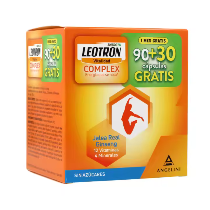 Leotron Cómplex 90 Cápsulas + 30 Cápsulas Pack - 1