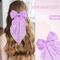 Diademas De Satén Sólido Para Niñas Colores Rosa/Negro/Blanco Accesorios De Cabello Para Mujer Diadema De Clip De Moda Para Primavera - details 10