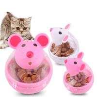 Juguete Para Gatos Alimento Rodante Dispensador De Comida Ratón Divertido Para Entrenamiento Y Juego De Plástico Supplies Para Gatos Y Gatitos - details 2