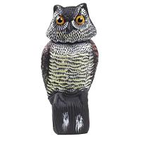 Búho Espantapájaros Búho espanta palomas, Ratones, insectos Búho Cabeza Giratorio 360 grados con el Viento para jardín - Maxia Market - details 1