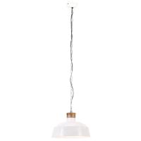 vidaXL Lámpara colgante industrial 58 cm blanca E27 - details 2