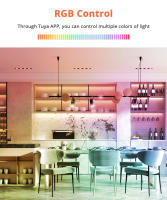 Benexmart Downlight LED Inteligente 15W WiFi Zigbee Luz De Techo Recubierta Cuadrada Controlable Con Tuya Alexa Google Home RGBCW - details 5