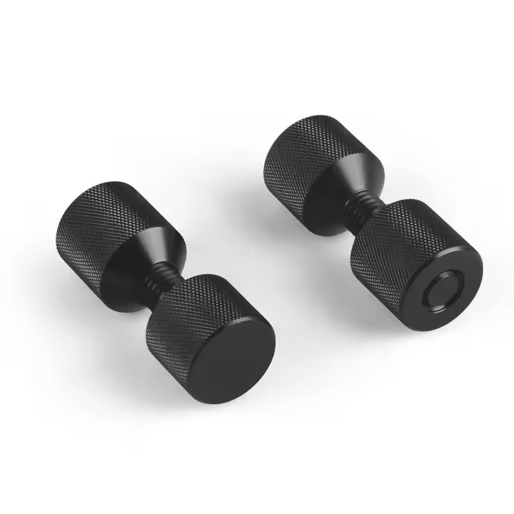Juego De 2 Piezas De Bisagras De Alineación Con Agujeros Doble 1-1/8 Pulgadas Herramientas De Tubería Bisagra De Alineación Con Tornillos - 1