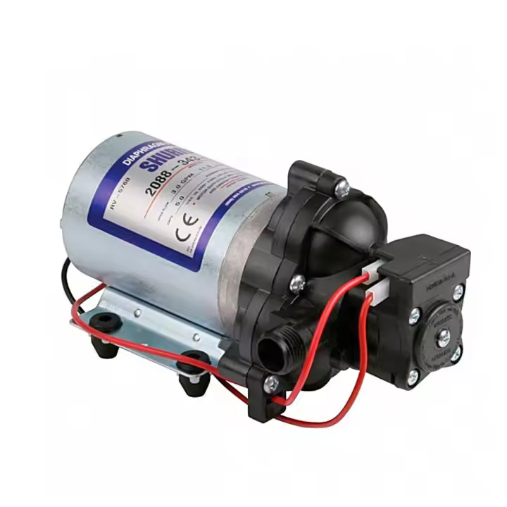 Plusenergy - Bomba de Presión 12V Shurflo  2088-443-144 Automática con Presostato - 1