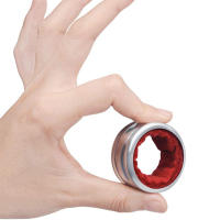 Anillo Antiderrame Para Vino SUNFILI De Acero Inoxidable a Prueba De Fugas Collar Para Botella De Bar Eco-amigable Pack De 12 - details 3