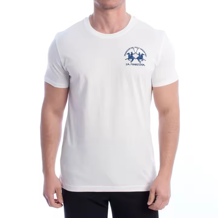 La Martina-Camiseta Manga Corta Regular Fit YMR009-JS206 para Hombre - 1