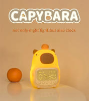 Lámpara De Noche Recargable De Silicona Con Diseño De Capibara Cartoon Luz De Mesa Para Dormitorio Regalo Para Niños Iluminación Nocturna Para Dormir - details 17
