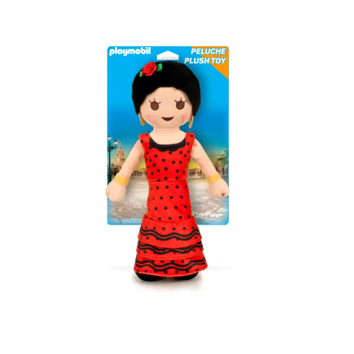 PLAYMOBIL PELUCHE ANDALUZA EDICIÓN DELUXE 30CM, TIENDA CON LICENCIA OFICIAL - 1