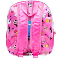 Mochila 3D Minnie Mouse Disney 31cm Mochila Escolar Infantil Para Niñas Material Preescolar de 2 a 4 años, color rosa - details 1
