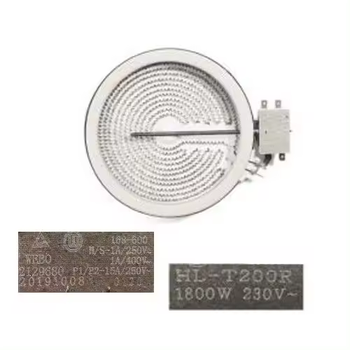 Resistencia Vitro HL-T200R, 2129680, TEKA TZ 6415 VR 10 1800w 230V 20 cms SWAP - 1