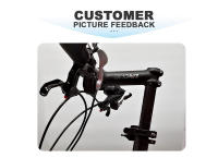UNO Tímulo De Bicicleta Ultraligero 7/17 Grados Montaña Carretera Potencia 28.6mm*31.8mm Longitud 60/70/80/90/100/110/120/130mm - details 14