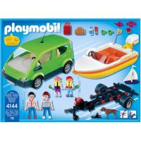 PLAYMOBIL coche familiar con lancha Family Fun (4144) - details 2