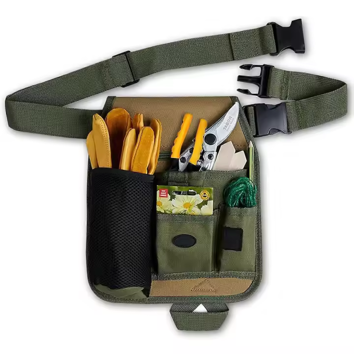 Bolsa de cinturón ajustable para Carpinteros, jardineros, constructores y Carpinteros - 1