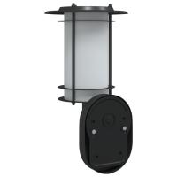 vidaXL Aplique de exterior con sensor acero inoxidable negro - details 5