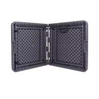 Mesa Plegable Portatil Rectangular Plástico Exterior e Interior Mueble de Camping  Mesa de campamento - details 1