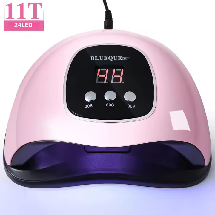 LIMEGIRL Secador De Uñas UV Profesional Con 24 LED Lámpara De Manicura Para Uso Doméstico Secado De Polvo Y Varnish Con Cable USB - 1