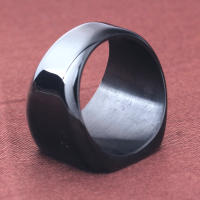 Anillo De Sello Grande En Forma Cuadrada Personalizable En Plata/Oro/Negro/Azul Para Hombres Anillo De Titánico Acero Joyería Clásica Para Fiesta - details 21