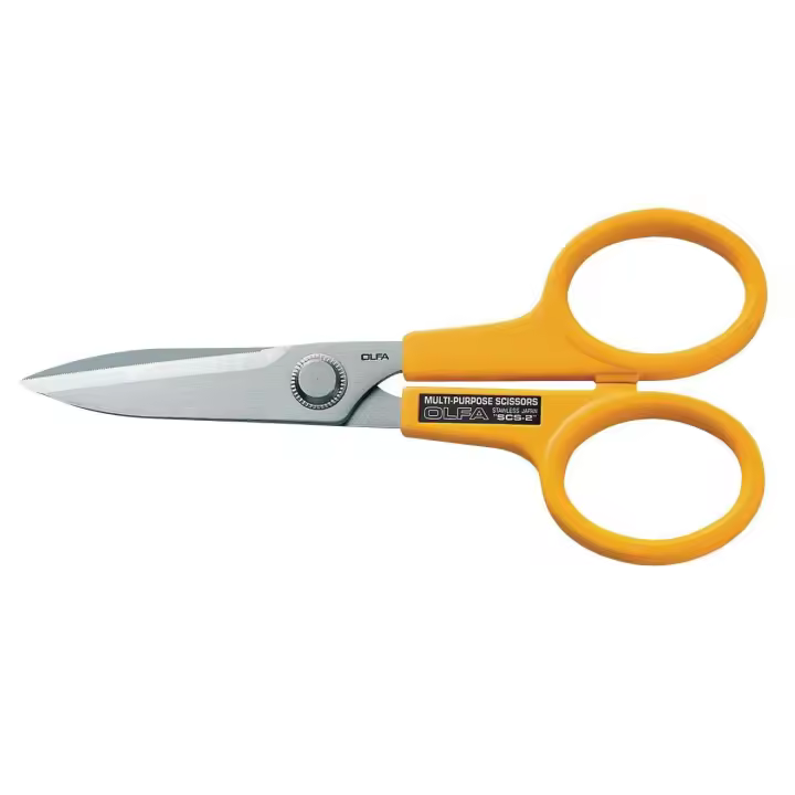 Tijeras Multiusos Olfa SCS-2 de 170 Mm - Versátil y Precisa - 1