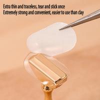 Cinta Adhesiva Doble Cara Para Uñas Postizas 100Pcs Transparente Y Traceless Herramienta De Manicura Soporte De Exhibición Para Uñas Falsas - details 3