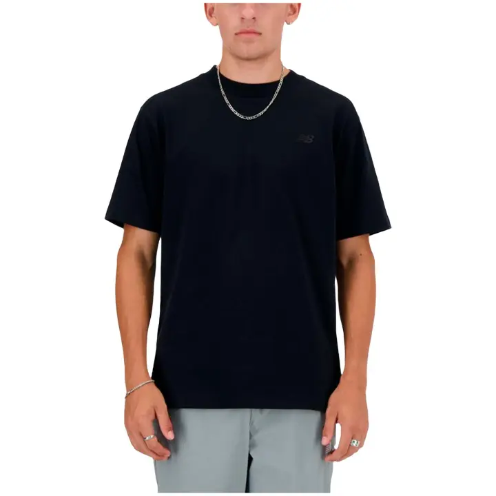 Camiseta de Manga Corta New Balance  para hombre en color azul - 1