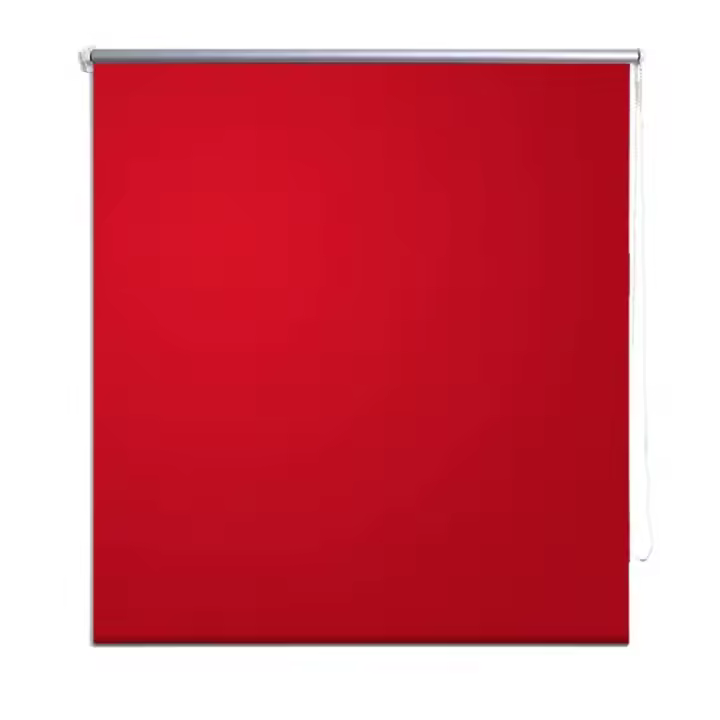 vidaXL Persiana Enrollable Apagón 40 x 100 cm Rojo - 1