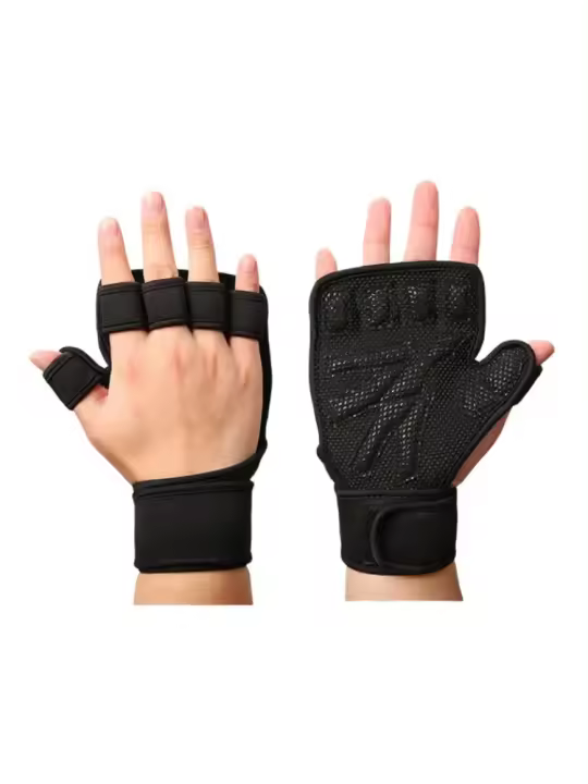 Guantes De Gimnasia Y Entrenamiento Para Hombres Y Mujeres Protección De Mano Y Muñeca Deporte Fitness Y Construcción Corporal - 1