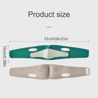 Reductor De Doble Mentón V Line Elevador Máscara Eliminador Y Removedor Cinturón Facial Para Mujeres Y Hombres Correa Adelgazante De La Cara En Color Morado Ajustable Universalmente - details 11