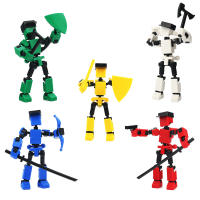 Puppets De 3D Multi Articulado Juguetes Móviles De Conexión Para Entretenimiento Mano-Azafata Y Actividades De Desestresado Decoración Pequeña Bloques Compatible Con Lego Material Plástico Unisex - details 0