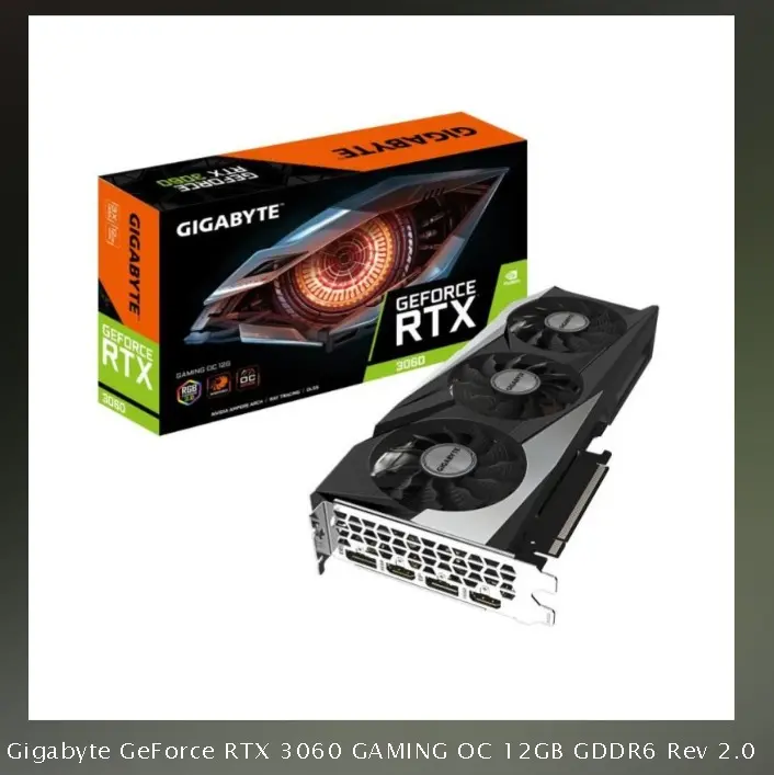 Gigabyte GeForce RTX 3060 GAMING OC 12GB GDDR6 - 1