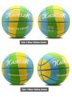 Balón De Baloncesto De Goma Tamaño 7 Resistente Al Desgaste Con Buena Sensación En La Mano Para Entrenamiento Y Competición - details 1