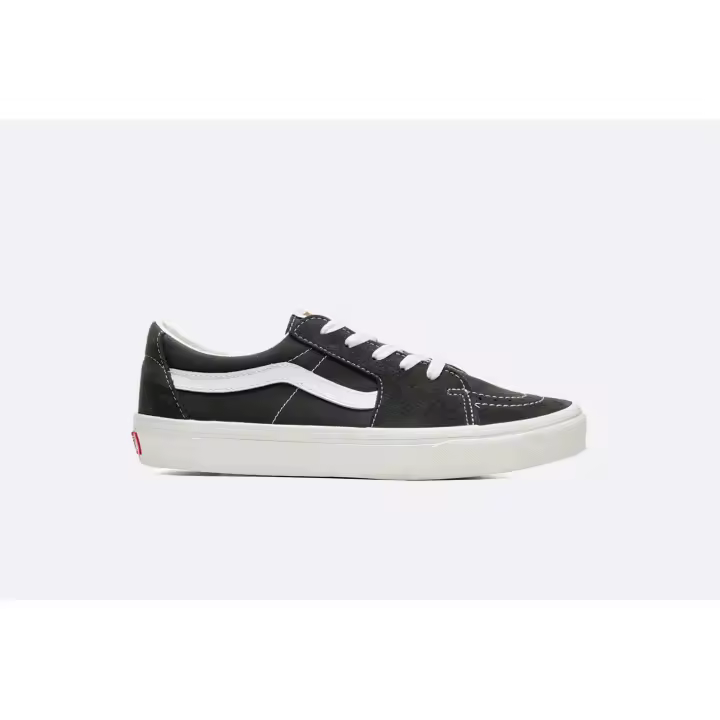 Zapatillas Vans Sk8-Low Canvas Suede Black - 1