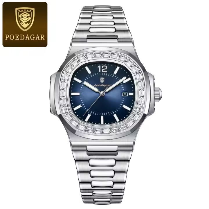 Reloj de lujo para hombre, nuevo reloj de cuarzo ultrafino de moda. - 1