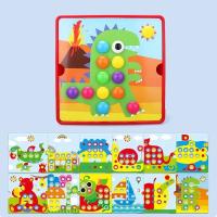 Juego De Rompecabezas De Hongo 3D Para Uñas Juguete Educativo Montessori Para Bebés Animales De Dibujos Animados Juguete Para Niños Regalos Tempranos - details 13