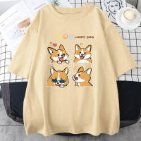 Camiseta De Algodón Suave Y Transpirable Para Hombre De Drakeview Con Diseño Gráfico De Perro Afortunado En Cuatro Estados Diferentes Estilo Casual Para Uso Diario - details 25