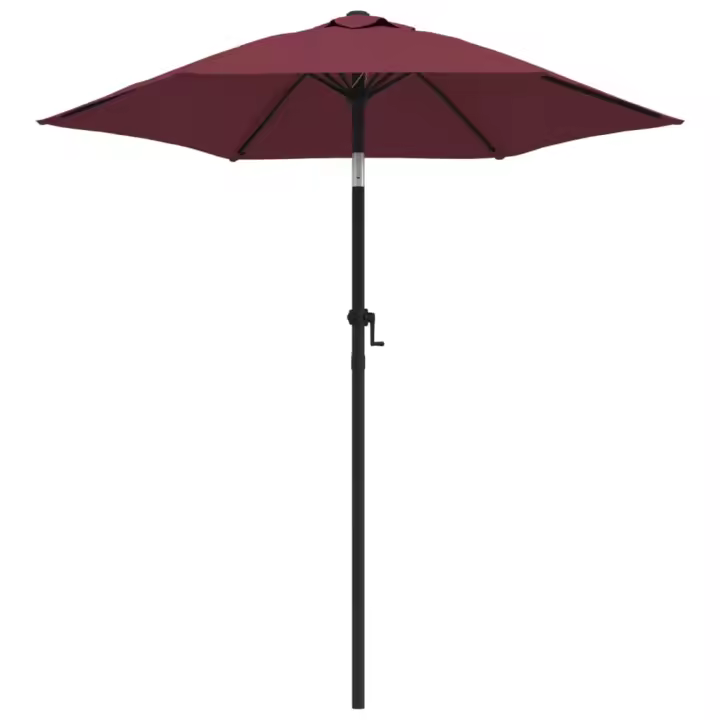 Sombrilla de Aluminio Burdeos 200x224 cm - 1