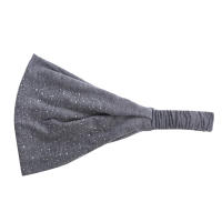 Diadema de strass lisa, banda elástica ancha para el pelo, cinta deportiva para yoga y accesorios femeninos - details 11