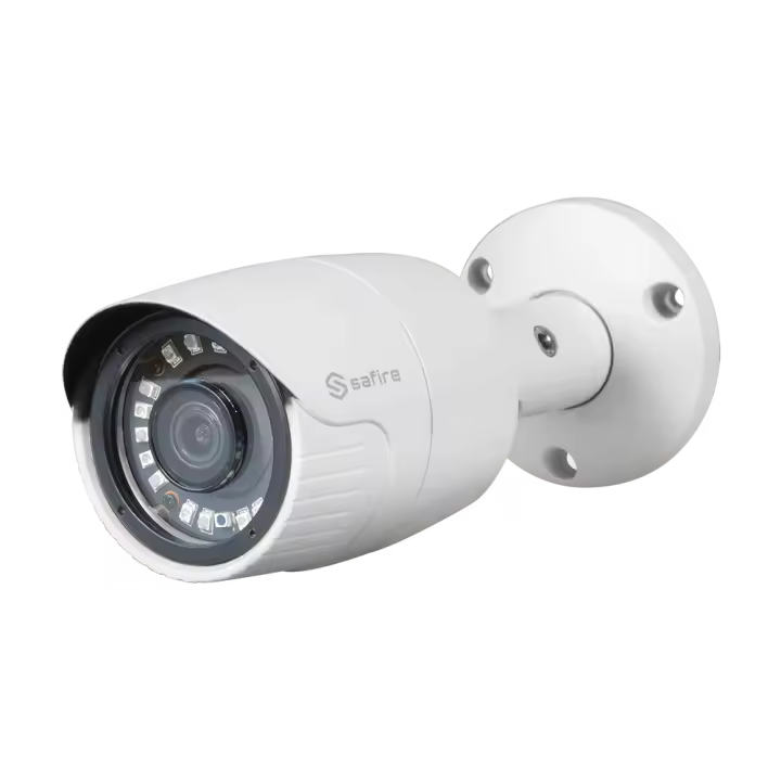 Cámara Bullet 4N1 Safire Gama ECO - 1/3" SOI 2 Mpx - Lente 3.6 mm - 3D DNR - Smart IR Matrix LEDs Alcance 20 m - Impermeable IP66 - 1
