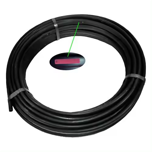 DRIPALIA - Tubería - Manguera Ø16 con gotero | Negra | Caudal 4L/h | Goteros a  33cm | Rollo de 50m - 1