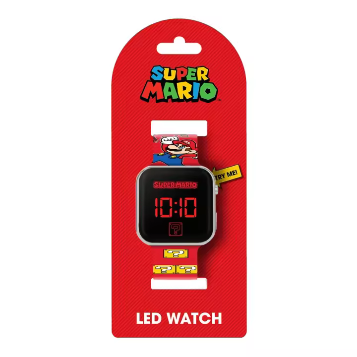 RELOJ DEPORTIVO LED SUPER MARIO - 1