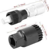 Juego De Herramientas Para Eliminación De Engranajes De Bicicleta Con Kit De Reparación De Eje Inferior Y Accesorios Premium Para Extracción De Engranajes - details 1