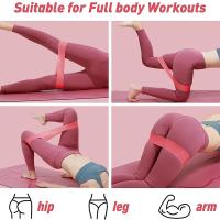 Banda Elástica De Tensión Para Ejercicio De Yoga Y Fitness Forma De Piernas Y Core Entrenamiento De Resistencia Circular De Resistencia - details 2