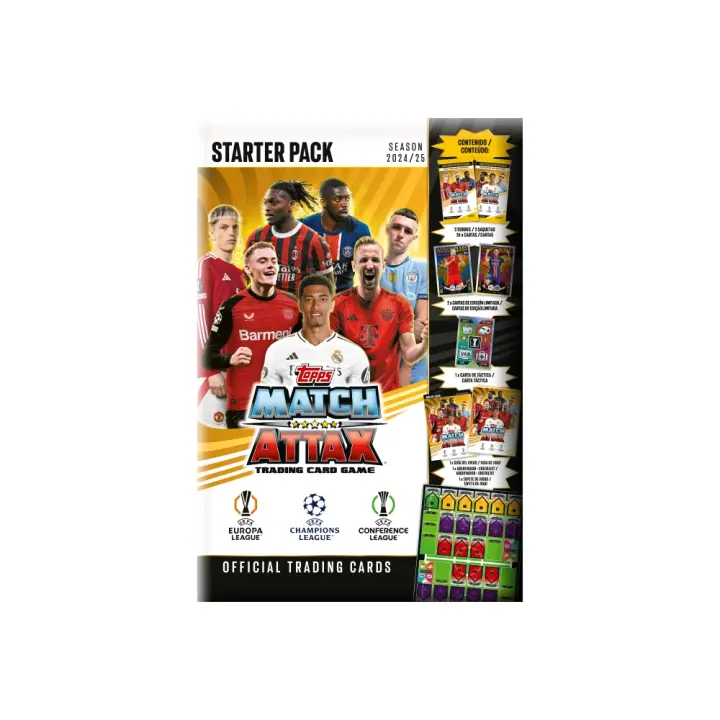 STARTER PACK CARTAS MATCH ATTAX UCL 24-25 - 1