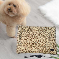 Almohadilla Caliente Para Mascotas Lavable Edredón Eléctrico Tapete Calefactor Ajustable Temperatura Plush Suave Para Gatos Perros Conejos - details 2